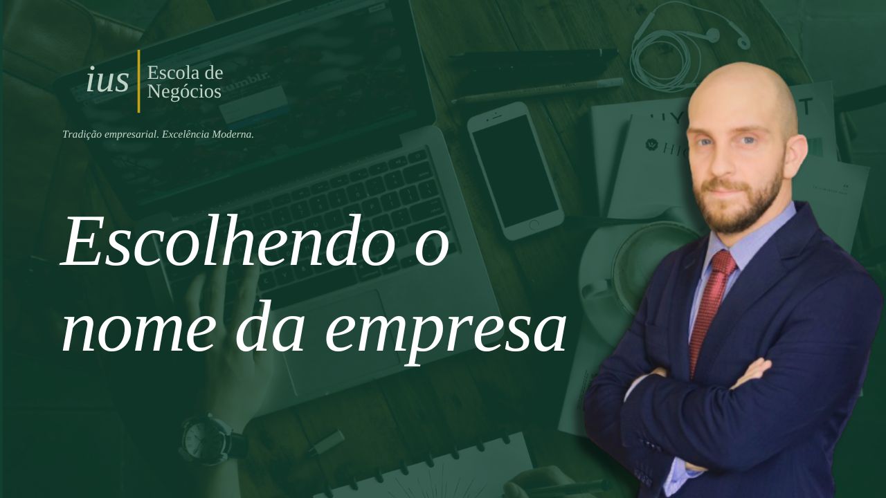 Escolhendo o nome da empresa