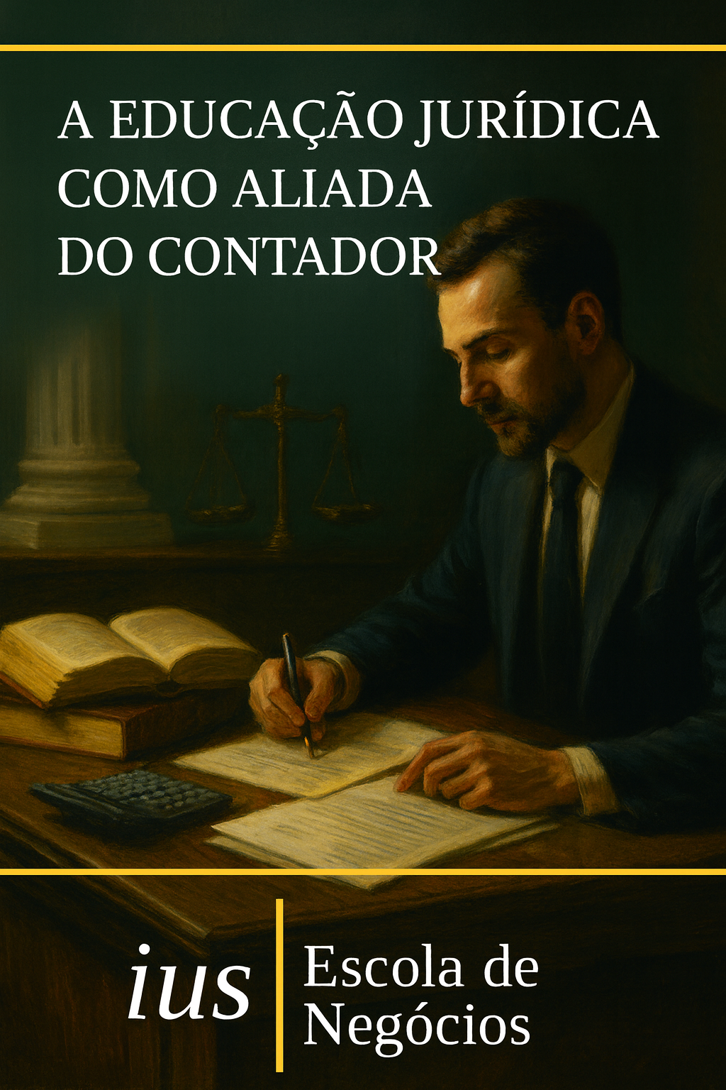 A Importância da Educação Jurídica para Contadores: Superando Desafios com Apoio da Ius Escola de Negócios