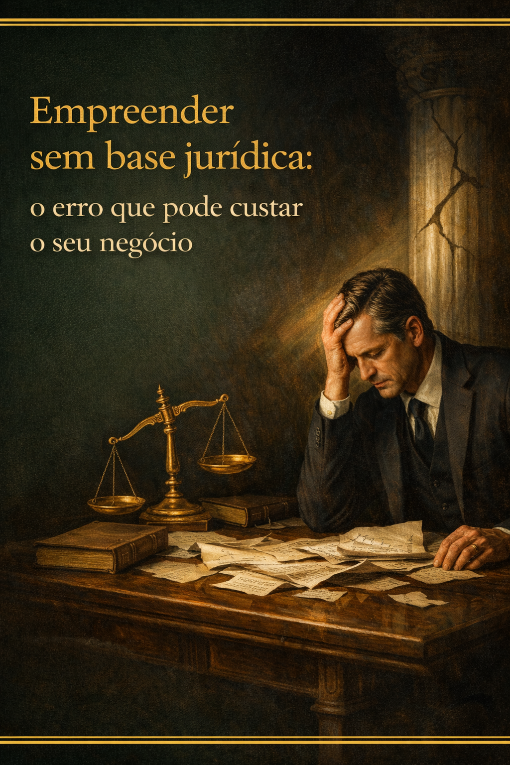 Empreender sem base jurídica: o erro que pode custar o seu negócio