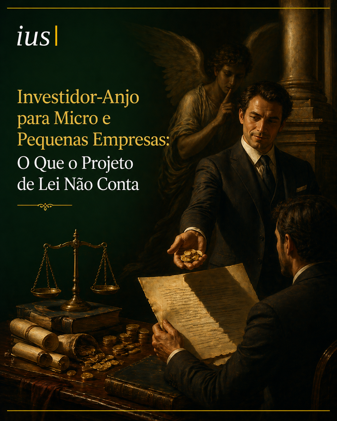 Investidor-Anjo para Micro e Pequenas Empresas: O Que o Projeto de Lei Não Conta